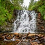 The Unknown Falls - or so I've named them as I can't find a name anywhere. To find, follow the river north from the old Braichy Cymmer Pub in Pont-y-rhyl.