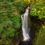 Sgwd Einion Gam - also known as the Fall of the Crooked Anvil as shot by my drone. This is a heads down from the top of the falls to gibe an idea of scale.